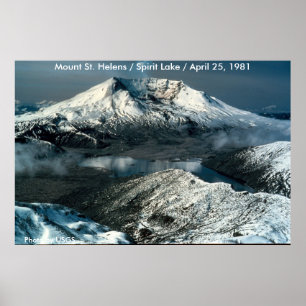 Mount St. Helens Poster