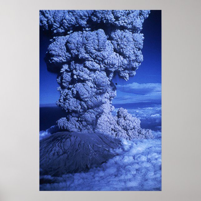 Mount St. Helens Poster (Vorne)
