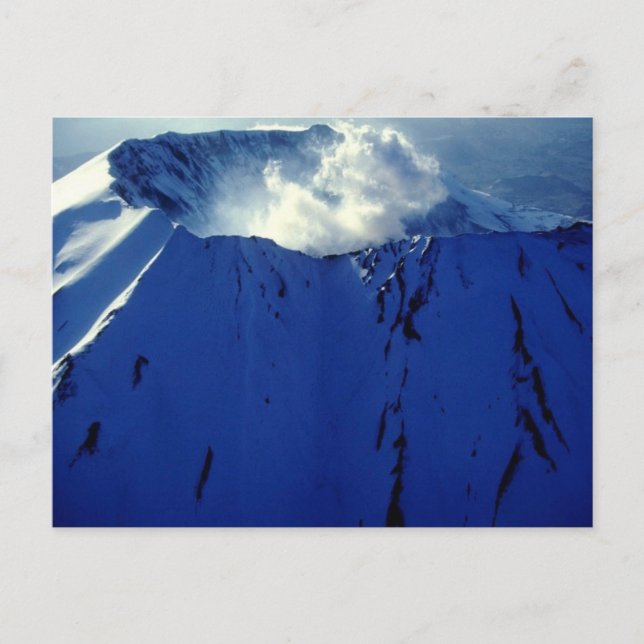 Mount St. Helens Postkarte (Vorderseite)