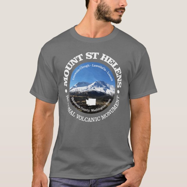 Mount St Helens T-Shirt (Vorderseite)