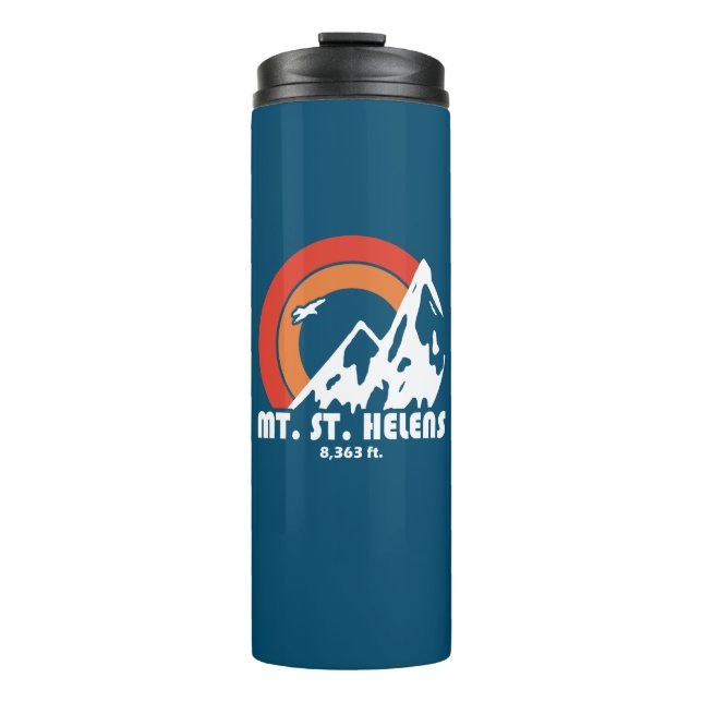 Mount St. Helens Washington Sun Eagle Thermosbecher (Vorderseite)