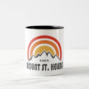 Mount St. Helens Zweifarbige Tasse