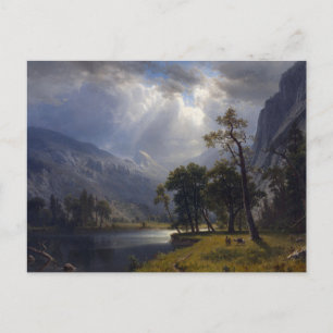 Mount Starr King, Yosemite von Albert Bierstadt Postkarte
