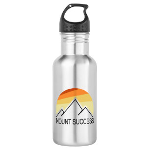 Mount Success New Hampshire Retro Edelstahlflasche