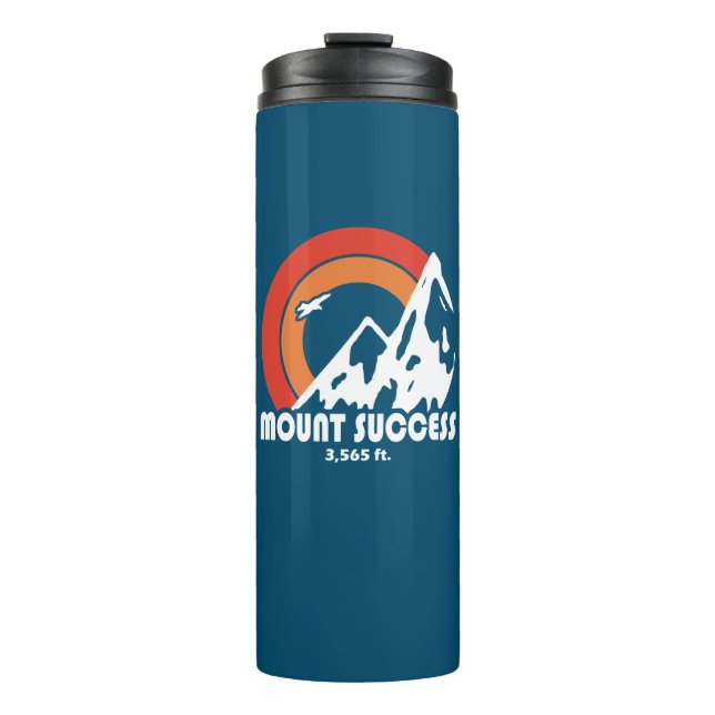 Mount Success New Hampshire Sun Eagle Thermosbecher (Vorderseite)