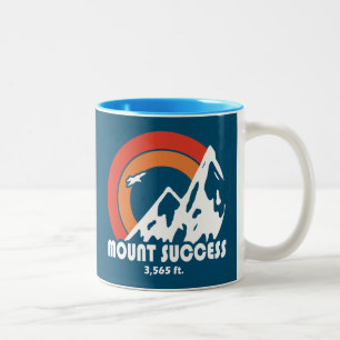 Mount Success New Hampshire Sun Eagle Zweifarbige Tasse
