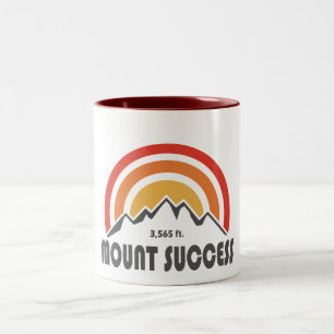Mount Success New Hampshire Zweifarbige Tasse