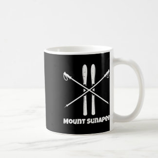 Mount Sunapee New Hampshire Skifahren Abfahrt Nord Kaffeetasse