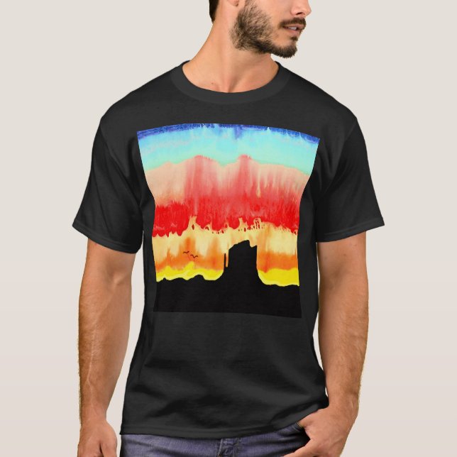 Mount Sunset   T-Shirt (Vorderseite)