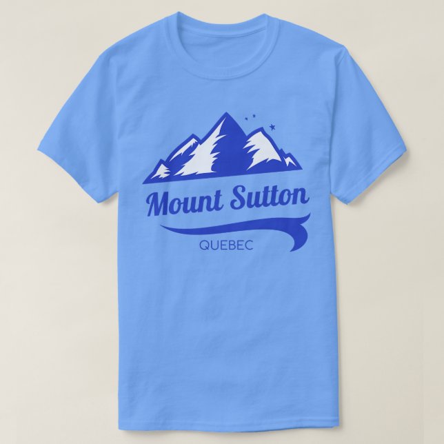 Mount Sutton ski Quebec T-Shirt (Design vorne)