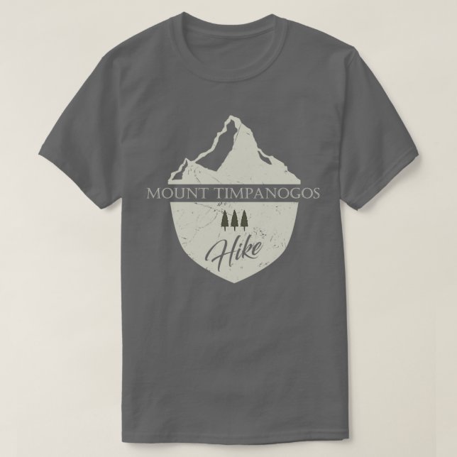Mount Timpanogos Utah Bergsee-Zauber T-Shirt (Design vorne)