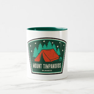 Mount Timpanogos Wilderness Utah Camping Zweifarbige Tasse