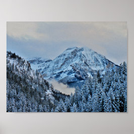 Mount Timpanogos Winter 2019 Poster