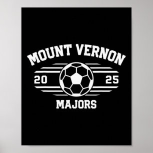 Mount Vernon Majors Fußball 2025  Poster