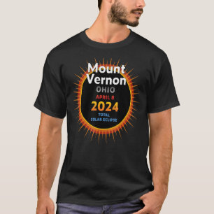 Mount Vernon Ohio OH Gesamtsolarausstoß 2024 2 T-Shirt
