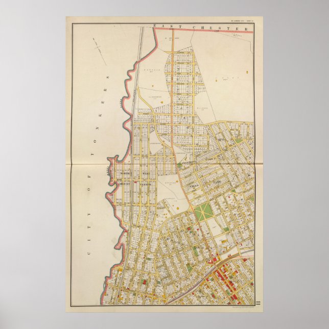 Mount Vernon Westchester Landkreis NY Poster (Vorne)