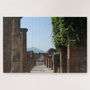 Mount Vesuvius Italien Pompeji Foto Herausforderun Puzzle