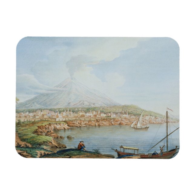 Mount Vesuvius, Platte 36 von "Campi Phlegraei: Ob Magnet (Horizontal)