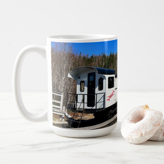 Mount Washington Cog Railway Kaffeetasse (Mit Donut)