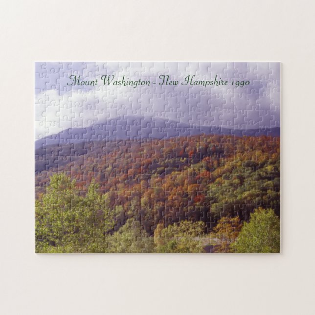 Mount Washington New Hampshire Puzzle (Horizontal)