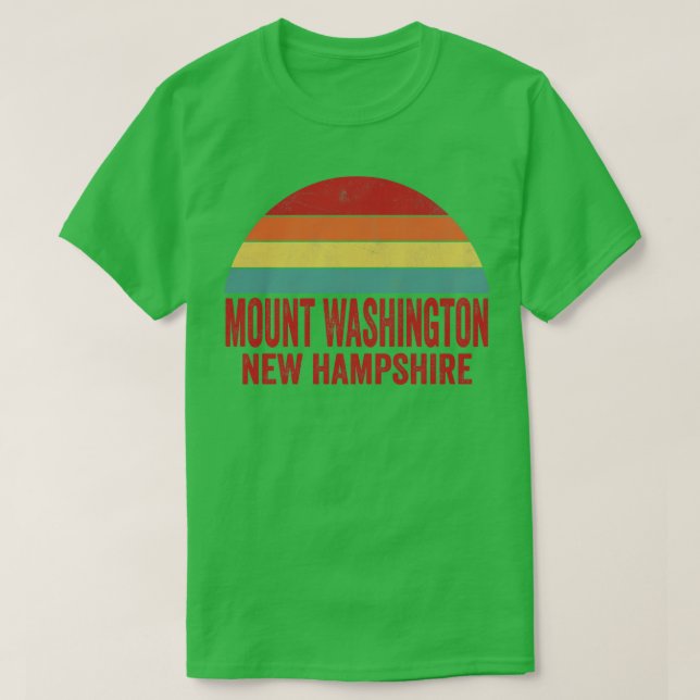 Mount Washington New Hampshire T-Shirt (Design vorne)