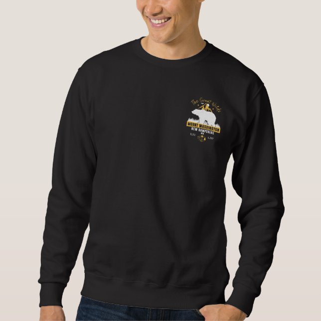 Mount Washington New Hampshire - White Mountains Sweatshirt (Vorderseite)