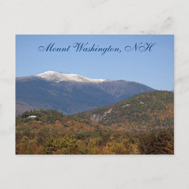 Mount Washington, NH Postcard Postkarte (Vorderseite)
