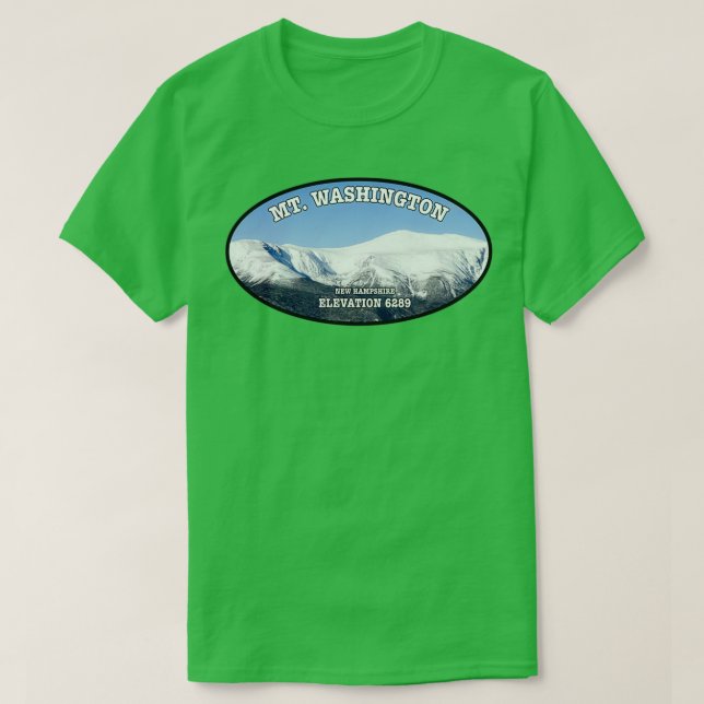 Mount Washington NH T-Shirt (Design vorne)
