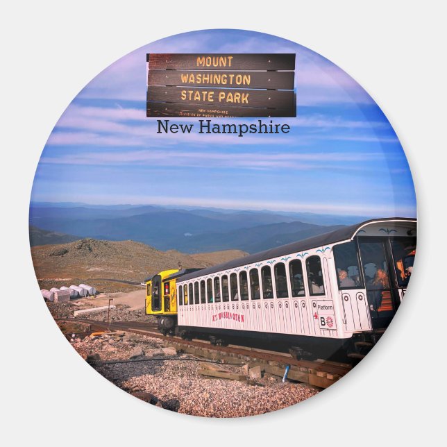 Mount Washington Staat Park New Hampshire Magnet (Vorne)