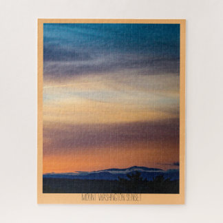 Mount Washington Sunset Puzzle
