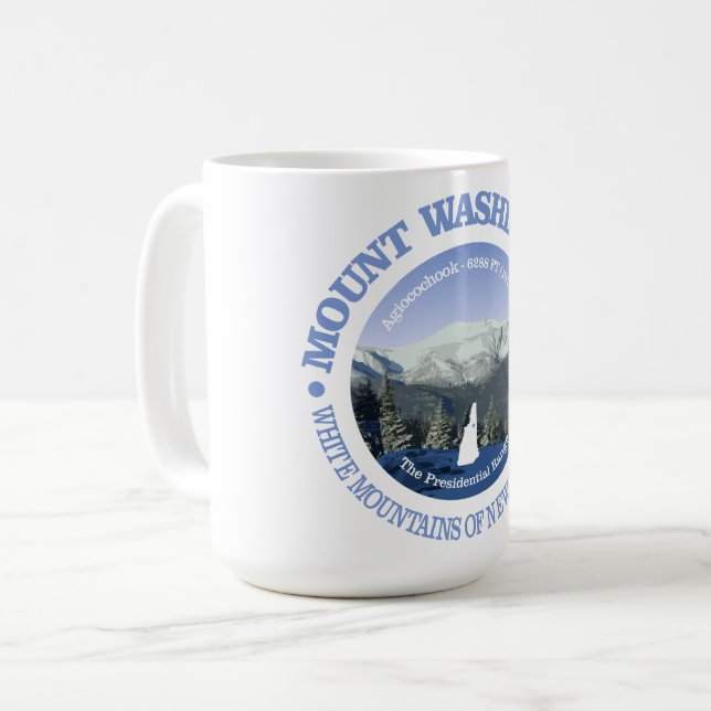 Mount Washington Tasse (Vorderseite Links)