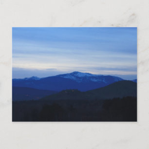 Mount Washington Twilight Postkarte