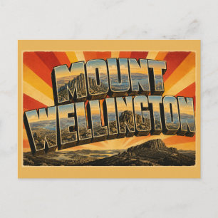 Mount Wellington Tasmanien Australien Alpengipfel Postkarte