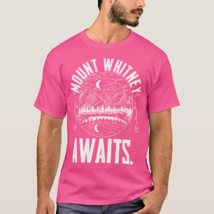 Mount Whitney erwartet Friedliche Berge Wanderung T-Shirt