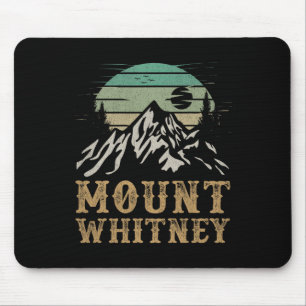 Mount Whitney Nationalpark Merchandise Wandern Mt. Mousepad