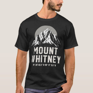 Mount Whitney Souvenir Kalifornien Berg T-Shirt
