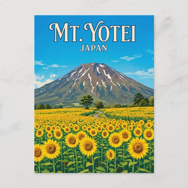 Mount Yotei Japan translates to Postkarte (Vorderseite)