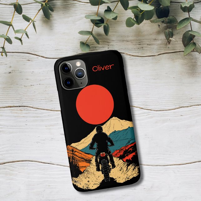 Mountain-Abenteuerfahrer Case-Mate iPhone Hülle (Von Creator hochgeladen)