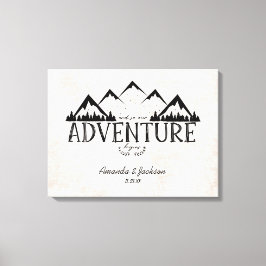 Mountain Adventure Alternative Wedding Gästebuch
