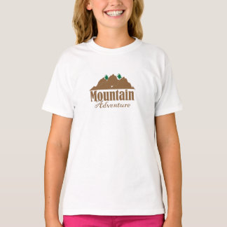 Mountain Adventure Design T - Shirt, T - Shirt Des