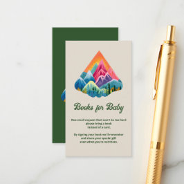 Mountain Adventure erwartet Bücher für Baby Insert