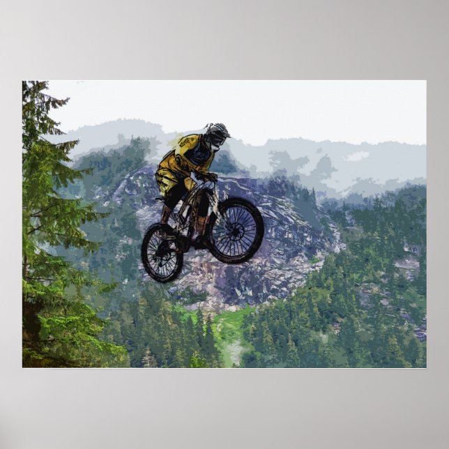 Mountain Air - BMX Rider Poster (Vorne)
