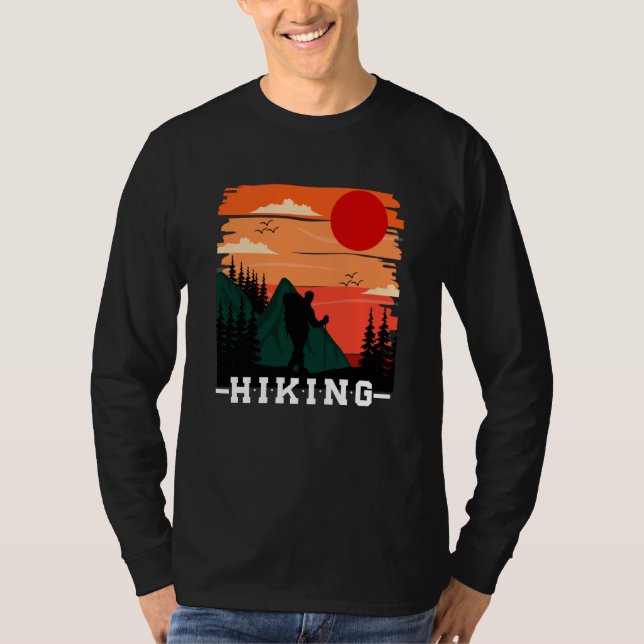 Mountain and Forest Scene  111 T-Shirt (Vorderseite)