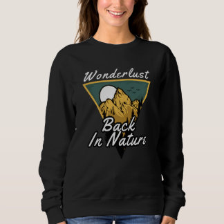 Mountain and Forest Scene 35 Sweatshirt