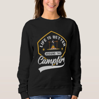 Mountain and Forest Scene Silhouette  97 Sweatshirt