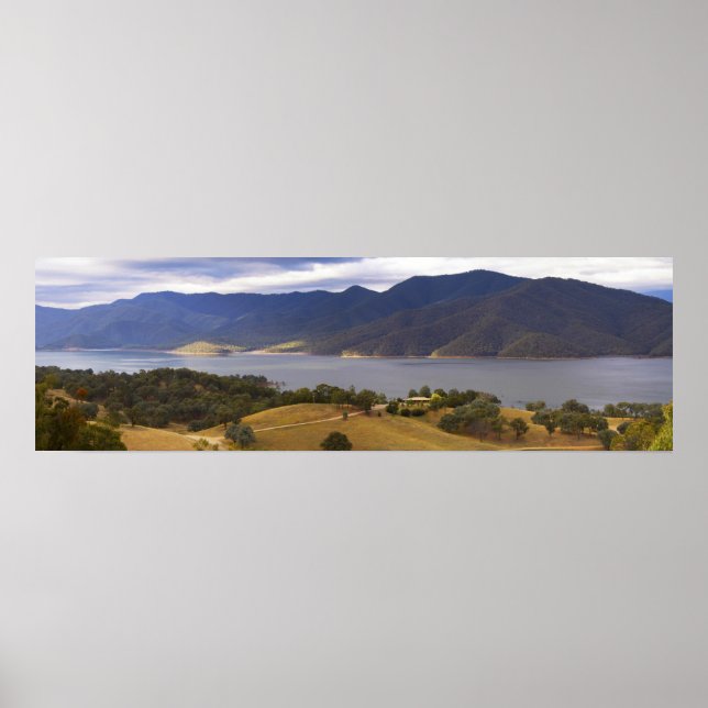 Mountain Bay Panorama 2 Poster (Vorne)