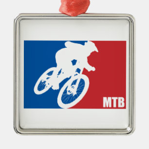 Mountain Bike All-Star Ornament Aus Metall