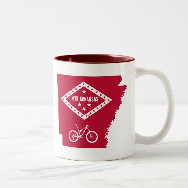 Mountain Bike Arkansas Zweifarbige Tasse (Rechts)