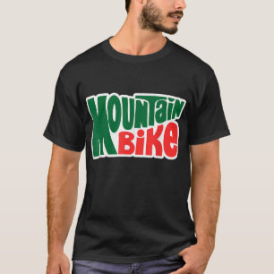 Mountain Bike Dew Art Grafik Outdoor Thema T-Shirt