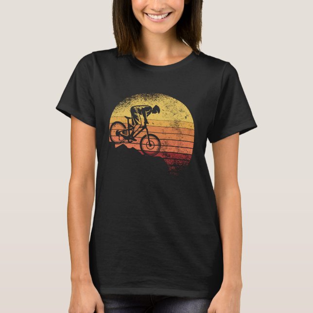 Mountain Bike  For Men MTB T-Shirt (Vorderseite)